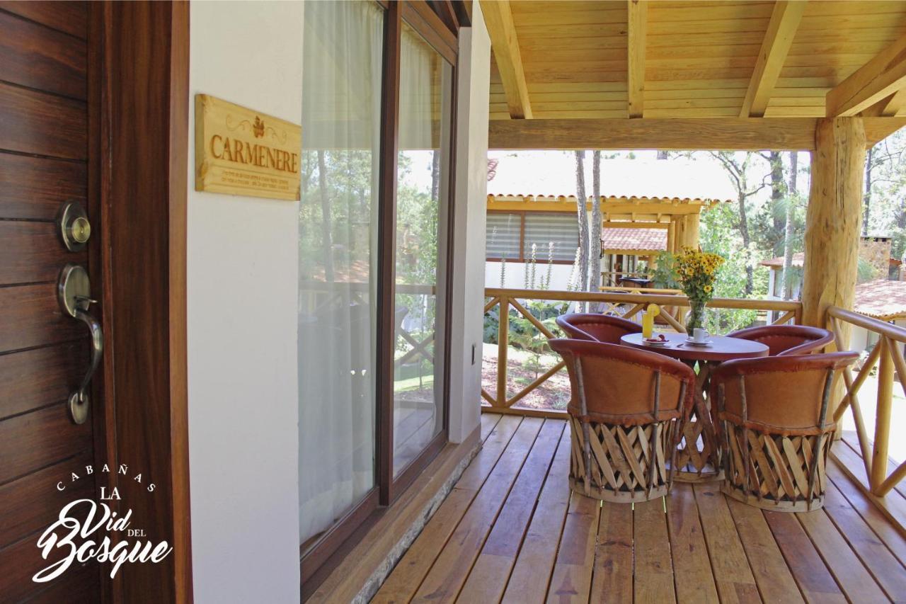 Cabanas La Vid Del Bosque Hotel Tapalpa Exterior foto