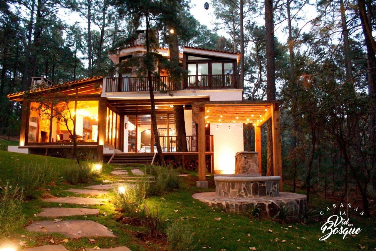 Cabanas La Vid Del Bosque Hotel Tapalpa Exterior foto